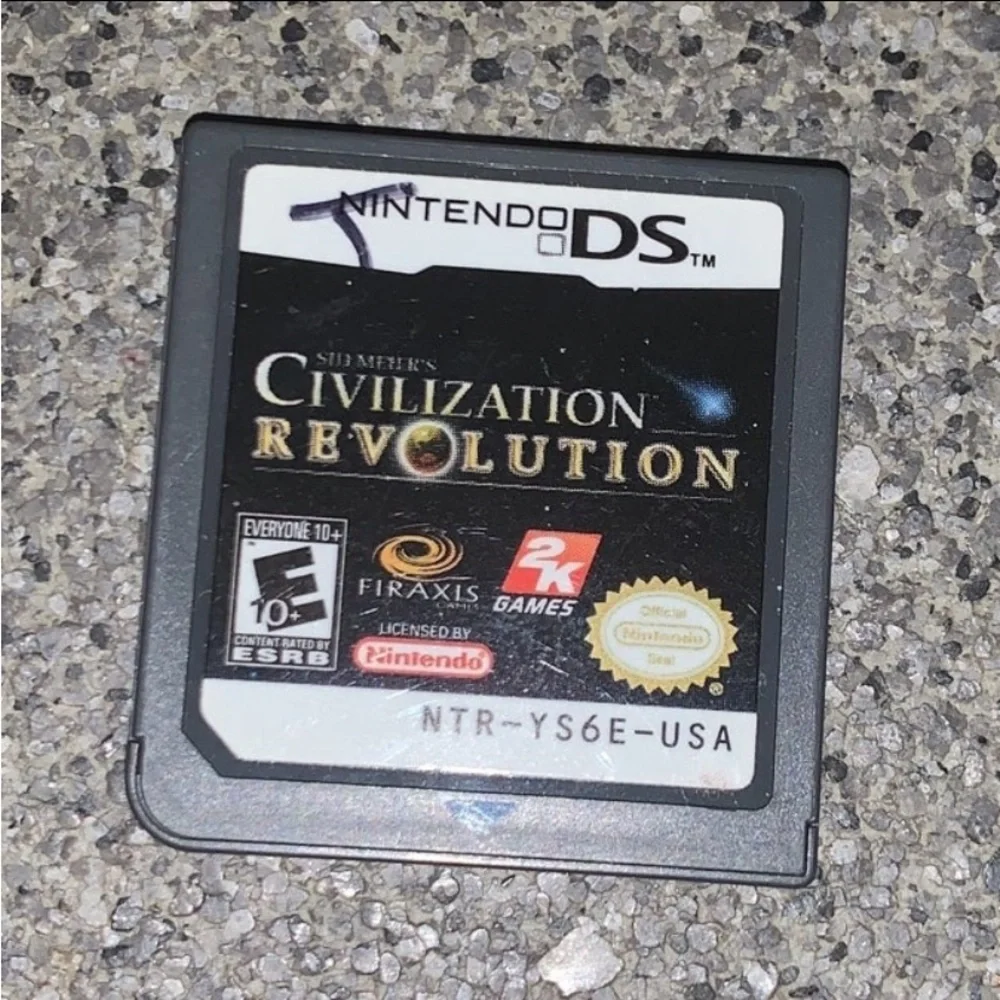 Nintendo DS Game * Civilization Revolution. (Rated E)